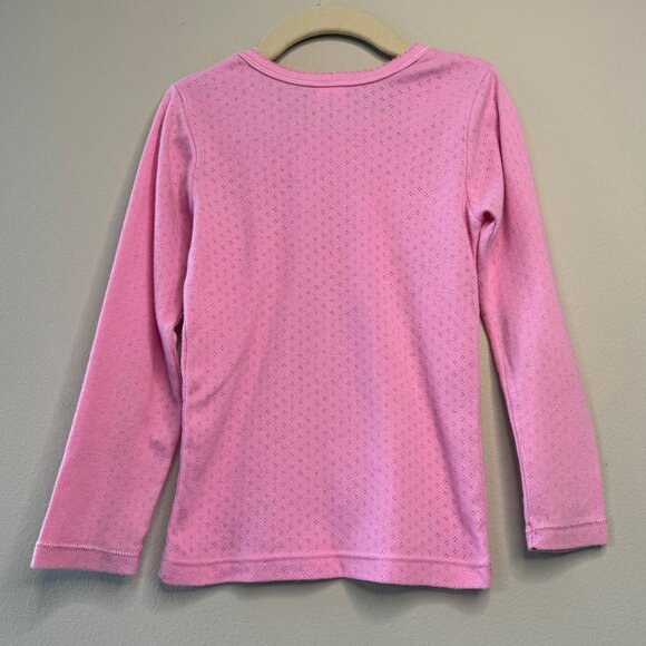 KORANGO Australia Unicorn Corduroy Pinafore Dress Set Girls 6 Pink Pointelle Top - Picture 6 of 15